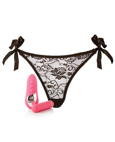 Sensuelle Pleasure Panty Bullet W/remote Control