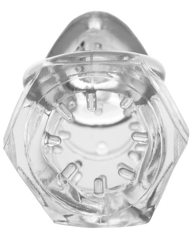 Master Series Detained 2.0 Restrictive Chastity Cage W/nubs
