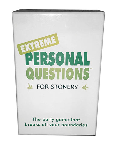 Extreme Personal Questions For Stoners Card Game