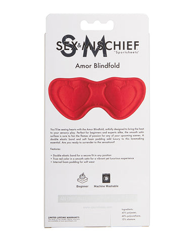 Sex & Mischief Amor Blindfold