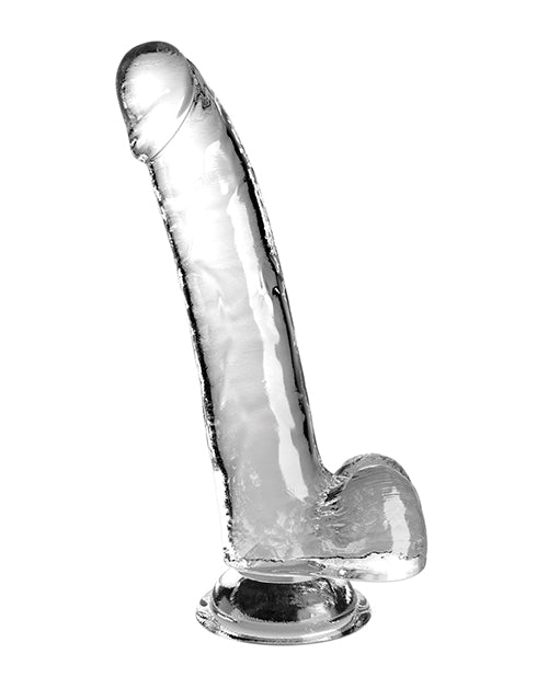 King Cock Clear Cock W/balls