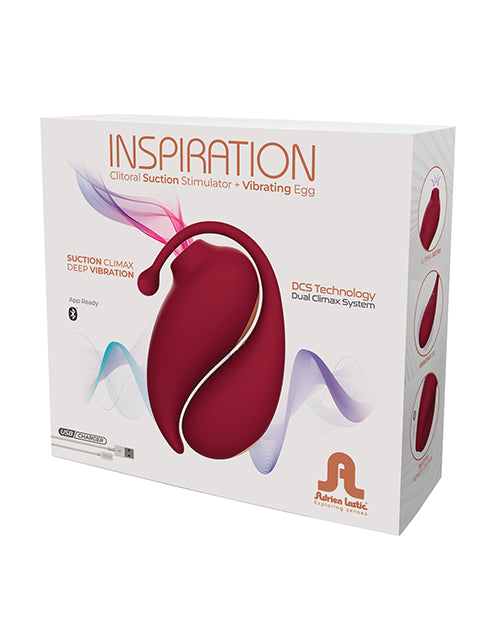 Adrien Lastic Inspiration Clitoral Suction Stimulator & Vibrating Egg