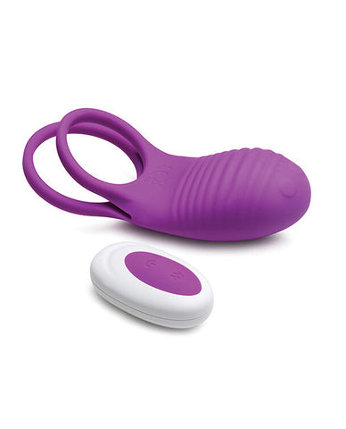 Curve Toys Gossip Love Loops 10x Silicone Cock Ring W/remote