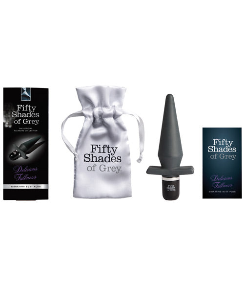 Fifty Shades Of Grey Delicious Fullness Vibrating Butt Plug Enchantasys Fifty Shades Of Grey Delicious Fullness Vibrating Butt Plug Enchantasys