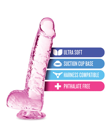 Blush Naturally Yours 6" Crystalline Dildo