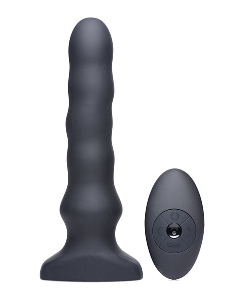 Thunderplugs Silicone Vibrating & Squirming Plug W/remote