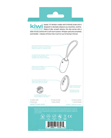 Vedo Kiwi Rechargeable Insertable Bullet