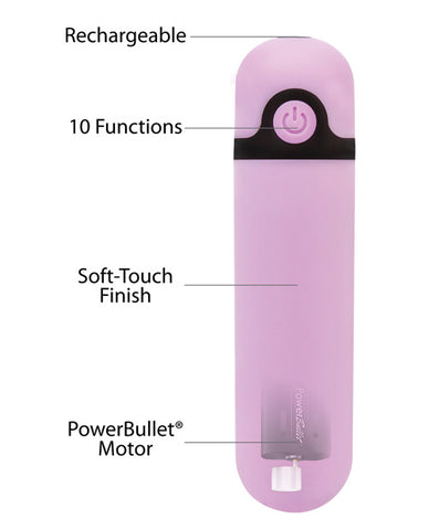 Simple & True Rechargeable Vibrating Bullet