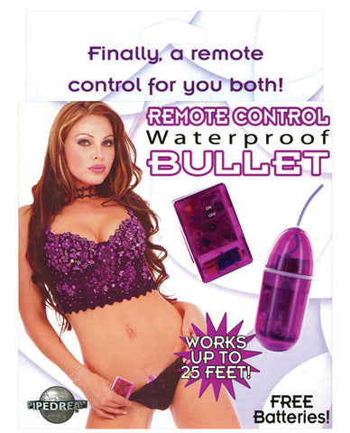 Remote Control Bullet Waterproof