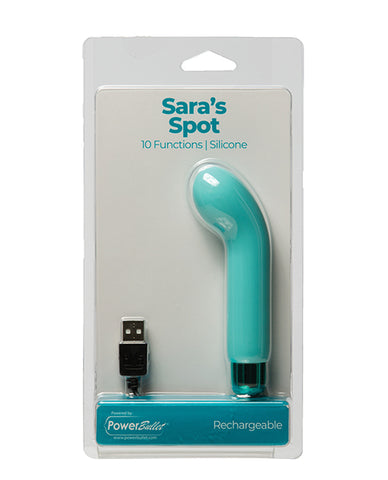 Sara's Spot Rechargeable Bullet with G-Spot Sleeve - 10 Functions