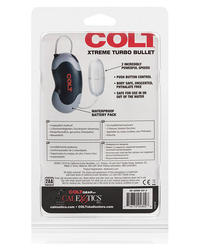 Colt Xtreme Turbo Bullet Power Pack Waterproof - 2 Speed