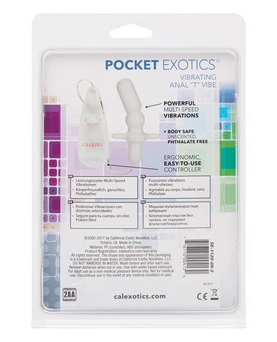 Pocket Exotics Anal T Vibe