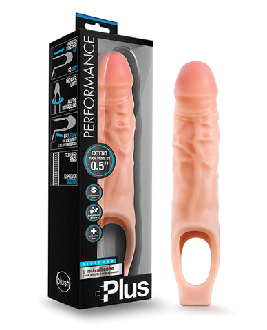Blush Performance Plus Silicone Cock Sheath Penis Extender