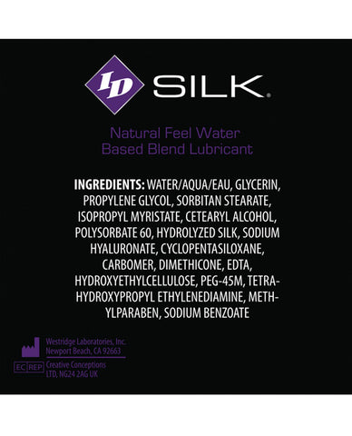 Id Silk Natural Feel Lubricant