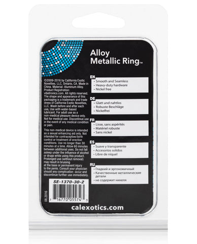Alloy Metallic Ring