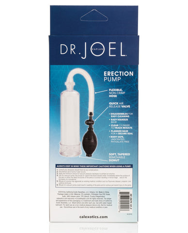 Dr Joel Kaplan Erection Pump