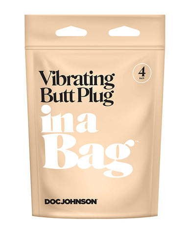 In A Bag 4" Vibrating Butt Plug