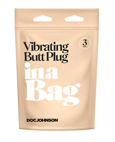 In A Bag 3" Vibrating Butt Plug