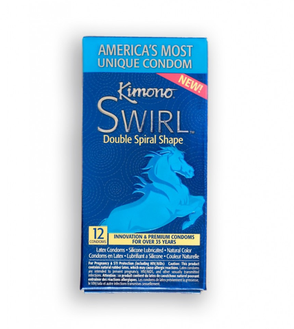 Kimono Swirl Condom  - Pack Of 36