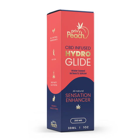 Privy Peach Hydro Glide Sensation CBD Intimate Serum 30ml