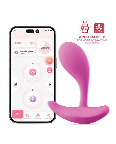 Oly 2 Pressure Sensing App-enabled Wearable Clit & G Spot Vibrator