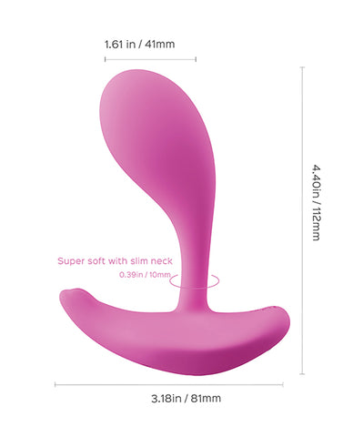 Oly 2 Pressure Sensing App-enabled Wearable Clit & G Spot Vibrator