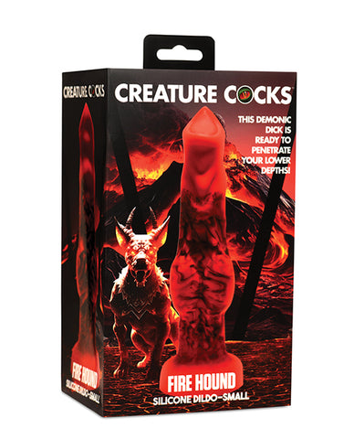 Creature Cocks Fire Hound Silicone Dildo