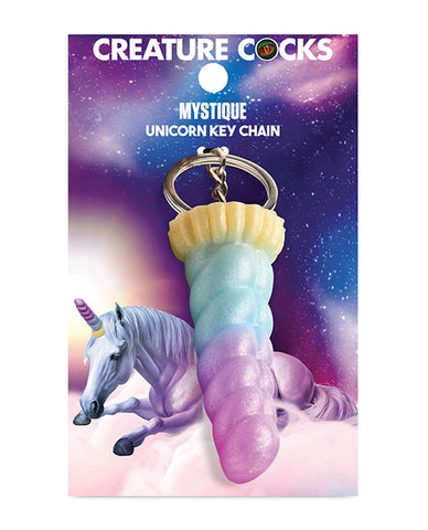Creature Cocks Mystique Unicorn Silicone Key Chain