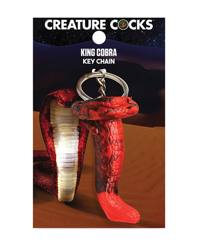 Creature Cocks King Cobra Silicone Key Chain