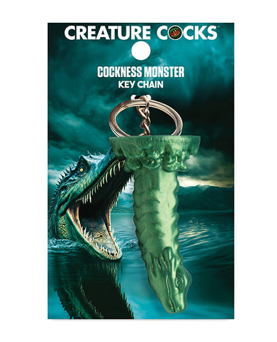 Creature Cocks Cockness Monster Silicone Key Chain