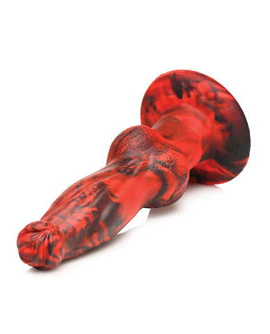 Creature Cocks Hell-Wolf Thrusting & Vibrating Silicone Dildo