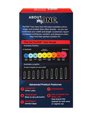 My One Super Wide Condoms - Pack of 10