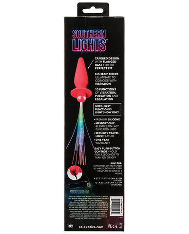 Southern Lights Rechargeable Vibrating Light Up Anal Probe