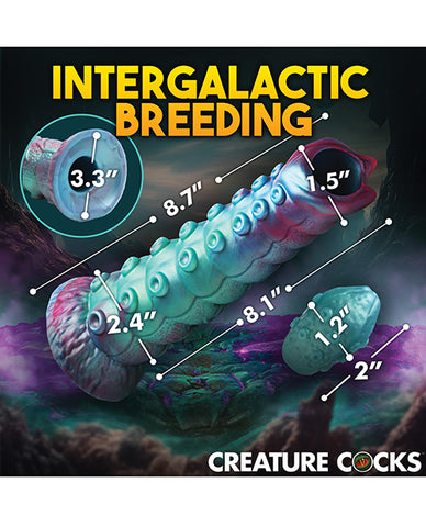 Creature Cocks Galactic Breeder Ovipositor Silicone Dildo w/Eggs