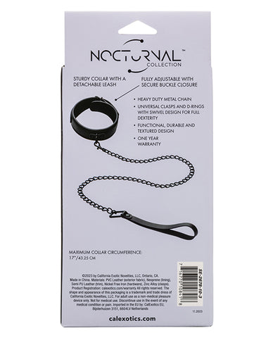 Nocturnal Collection Detachable Collar & Leash