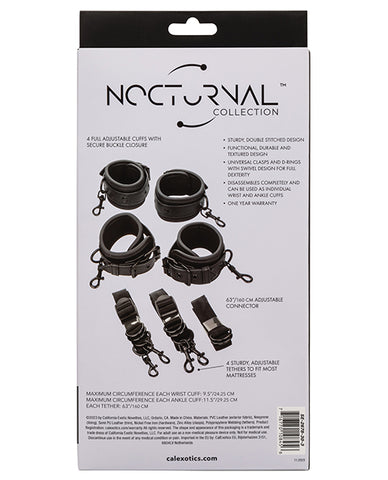 Nocturnal Collection Adjustable Bed Restraints