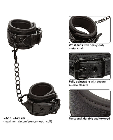 Nocturnal Collection Detachable Adjustable Wrist Cuffs