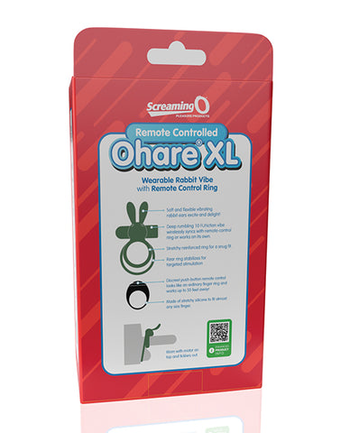 Screaming O Ohare Remote Controlled Vibrating Ring - XL
