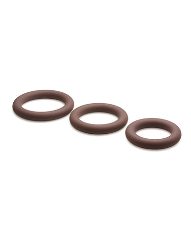 Curve Toys Jock Silicone Cock Ring Set of 3