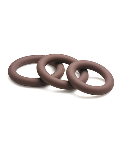 Curve Toys Jock Silicone Cock Ring Set of 3