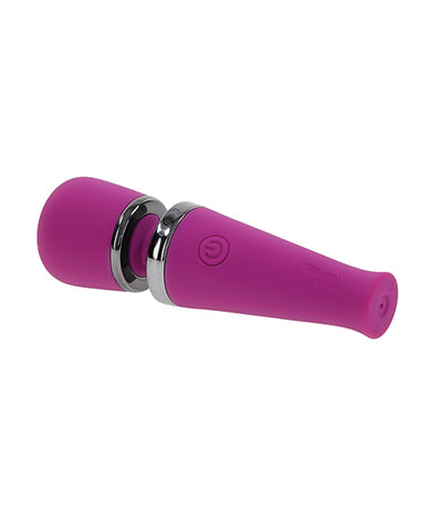 Playboy Pleasure Mic Drop Petite Wand Vibrator