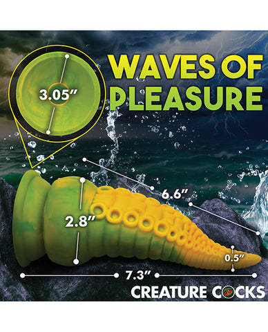 Creature Cocks Monstropus 2.0 Vibrating Tentacle Silicone Dildo