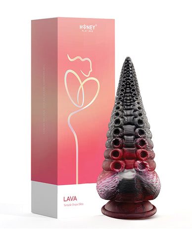 Lava Tentacle Shape Suction Cup Dildo