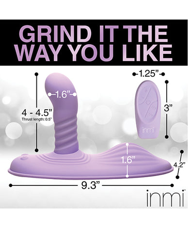 Inmi Thrust N' Grind Thrusting & Vibrating Silicone Grinder