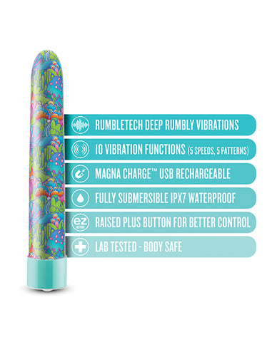 Blush Limited Addiction Utopia 7" Rechargeable Vibe