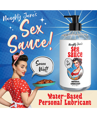 Naughty Jane's Sex Sauce Natural Lubricant