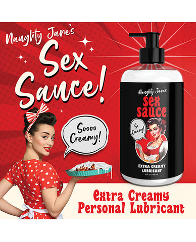 Naughty Jane's Sex Sauce Extra Creamy Lubricant