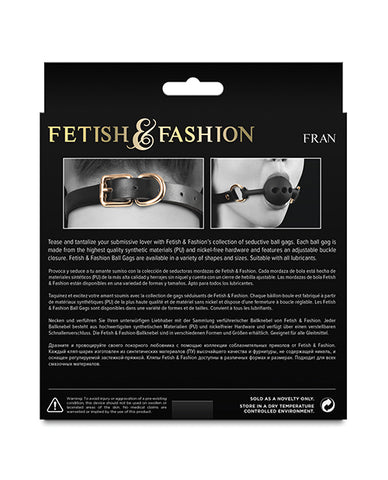 Fetish & Fashion Fran Ball Gag