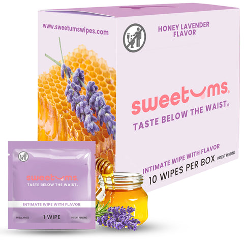 Sweetums Flavored Intimate Wipes