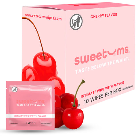 Sweetums Flavored Intimate Wipes